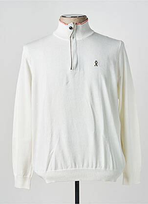 Pulover mâneci lungi mâneci lungi alb VICOMTE ARTHUR homme