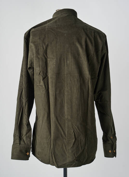 Cămașă cu mâneci lungi croială dreaptă verde EMYLE homme