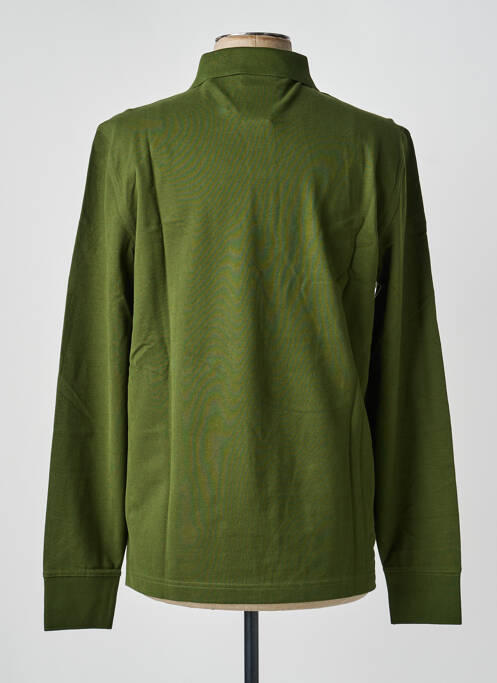 Polo mâneci lungi mâneci lungi verde GANT homme