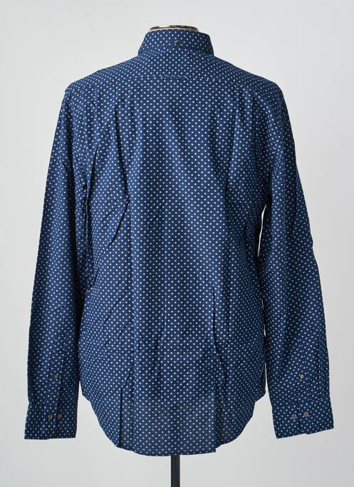 Cămașă cu mâneci lungi imprimeu fantezie albastru GANT homme