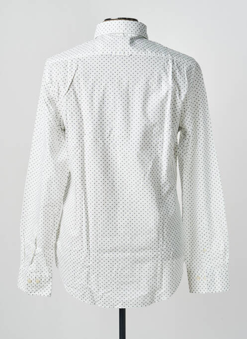 Cămașă cu mâneci lungi imprimeu fantezie alb GANT homme