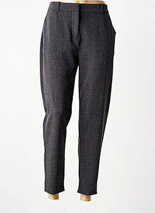 Pantalon chino talie cu cleme mărime normală gri B.YOUNG femme