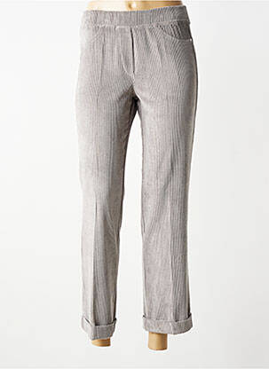 Pantalon 7/8 elasticitate mărime normală gri WALTRON femeie