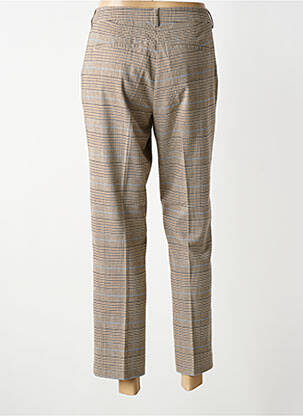 Pantalon chino închidere cu fermoar sub clapetă cu cârlig mărime normală bej BRANDTEX femeie