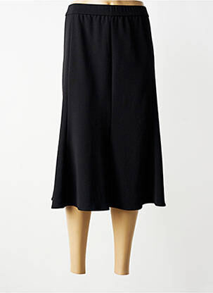 Fustă lungă croială fluidă negru SIGNATURE femme