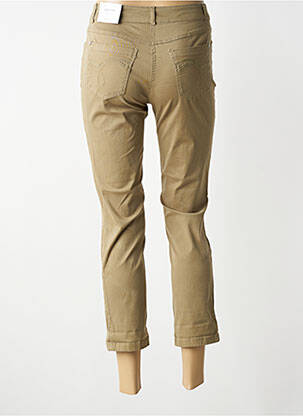 Pantalon 7/8 elasticitate mărime normală verde BRANDTEX femeie
