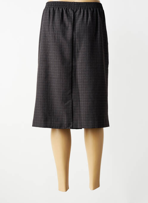 Fustă midi căptușeală textilă gri BRANDTEX femme