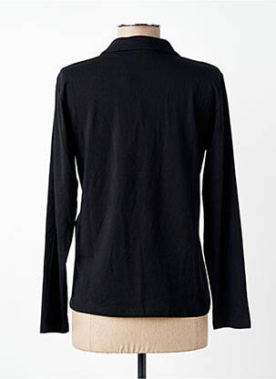 Polo mâneci lungi mâneci lungi negru SIGNATURE femeie