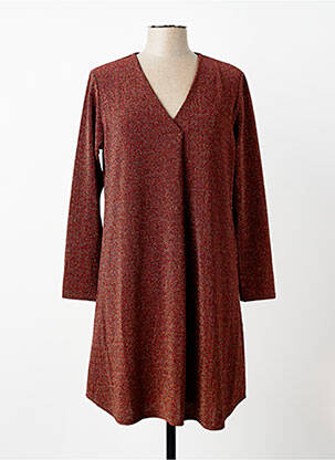 Rochie scurtă mâneci lungi mâneci lungi roșu ESPERANCE femme