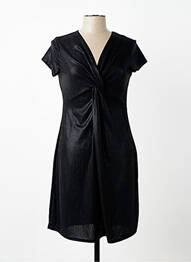 Rochie scurtă mâneci scurte mâneci scurte negru ESPERANCE femeie