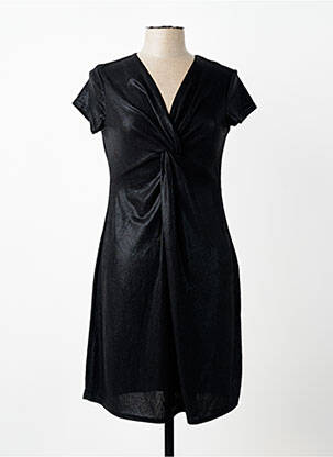 Rochie scurtă mâneci scurte mâneci scurte negru ESPERANCE femme