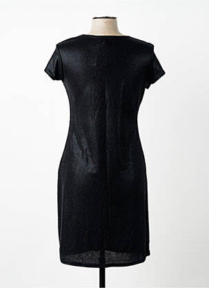 Rochie scurtă mâneci scurte mâneci scurte negru ESPERANCE femeie