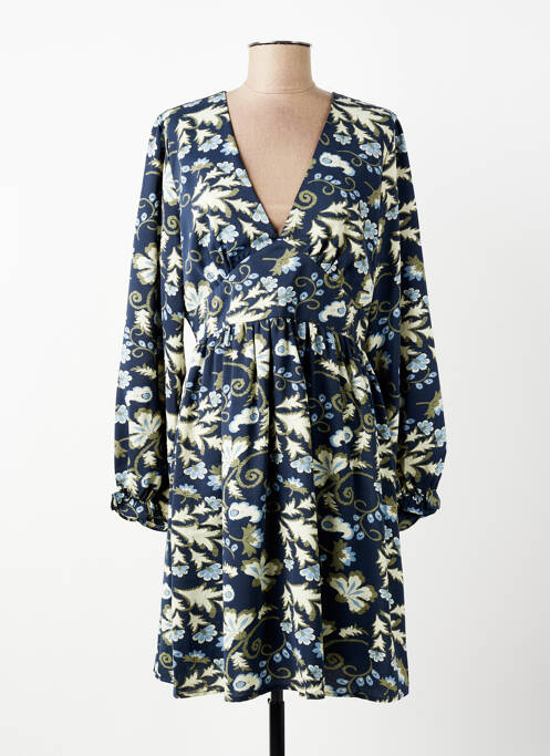 Rochie scurtă mâneci lungi mâneci lungi albastru MAELLE femme