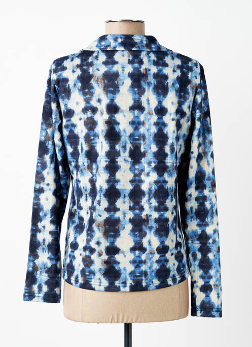 Pulover mâneci lungi mâneci lungi albastru SIGNATURE femme