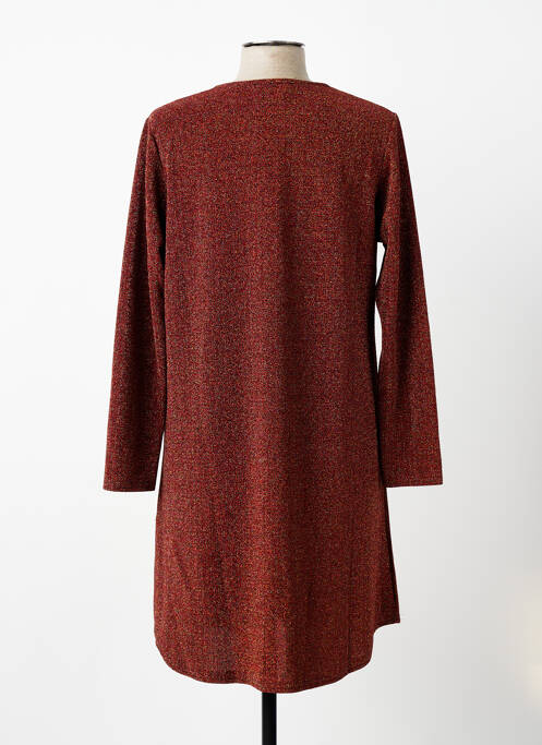 Rochie scurtă mâneci lungi mâneci lungi roșu ESPERANCE femme