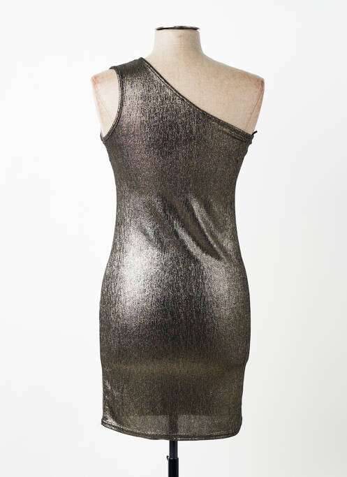 Rochie scurtă croială cambrată bretele subțiri gri ESPERANCE femme