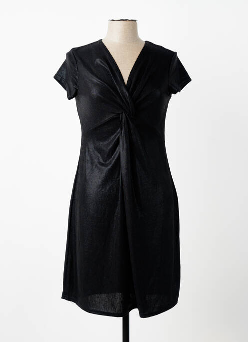 Rochie scurtă mâneci scurte mâneci scurte negru ESPERANCE femme