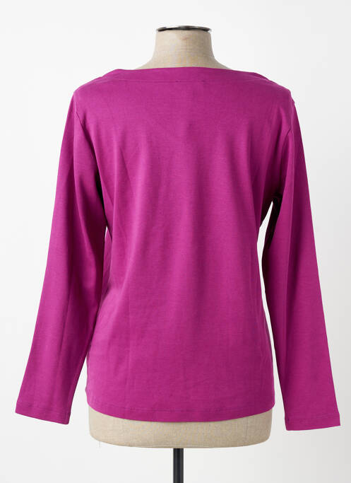 Top guler în v mâneci lungi violet AGATHE & LOUISE femme