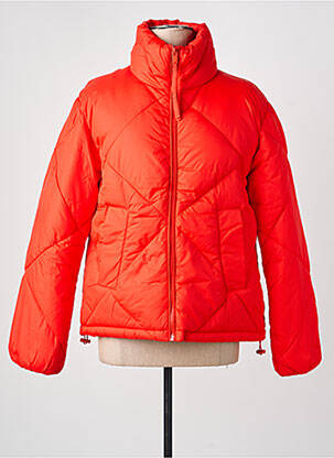 Geacă matlasată buzunare fără glugă portocaliu B.YOUNG femme