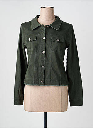 Jachete casual buzunare verde A BELLE femeie