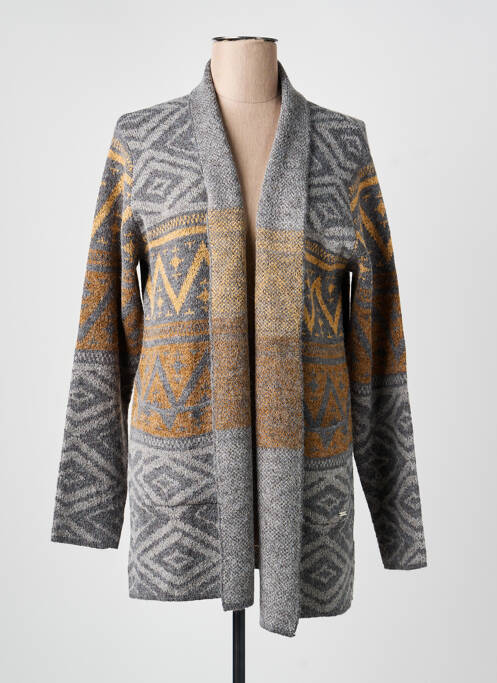 Vestă cu mâneci lungi elasticitate gri MCM femme