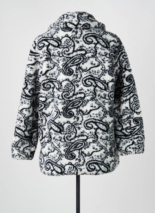 Palton scurt croială dreaptă fără glugă negru BELLERINA femme