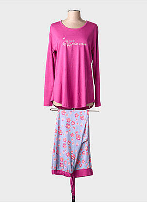 Pijama țesătură jerseu violet ROSE POMME femme