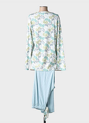 Pijama țesătură jerseu albastru CANAT femeie