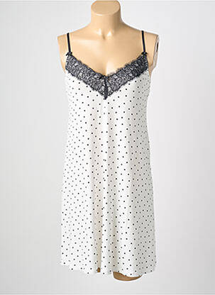 Nuisetă/combinetă elasticitate alb ANTIGEL femme