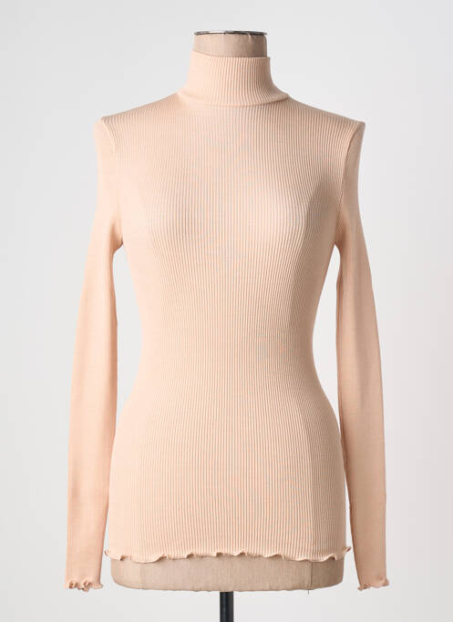 Top elasticitate mâneci lungi roz OSCALITO femme