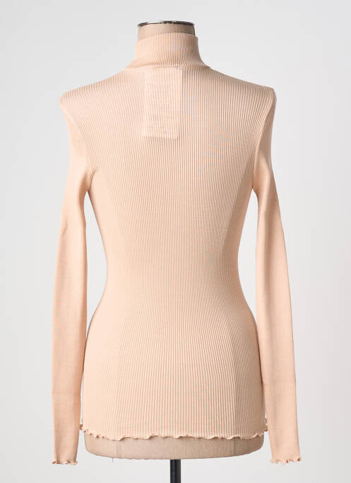 Top elasticitate mâneci lungi roz OSCALITO femme