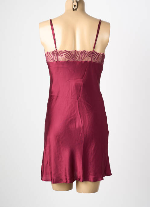 Nuisetă/combinetă efect material satinat roz CHANTELLE femme