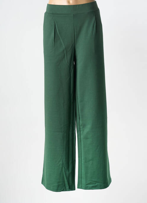 Pantalon larg mărime normală mărime normală verde B.YOUNG femme