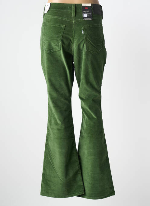 Pantalon evazat elasticitate mărime normală verde LEVIS femme