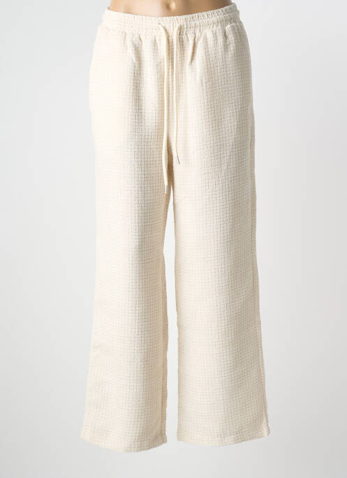 Pantalon larg mărime normală mărime normală bej LILI SIDONIO femme