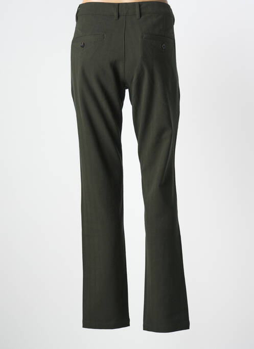Pantalon chino închidere cu fermoar sub clapetă cu nasturi mărime normală verde TEDDY SMITH femme