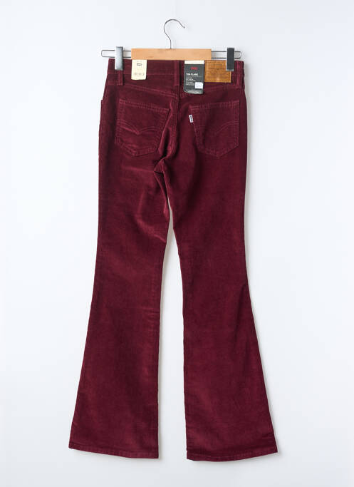 Pantalon evazat elasticitate mărime normală violet LEVIS femme