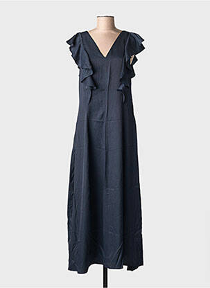 Rochie lungă mâneci scurte mâneci scurte negru B.YOUNG femme