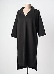 Rochie midi mâneci scurte mâneci scurte negru B.YOUNG femme