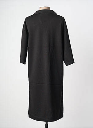 Rochie midi mâneci scurte mâneci scurte negru B.YOUNG femeie