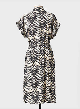 Rochie midi mâneci scurte mâneci scurte negru MOLLY BRACKEN femeie