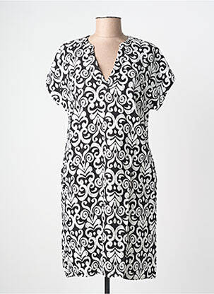 Rochie scurtă mâneci scurte mâneci scurte negru B.YOUNG femeie