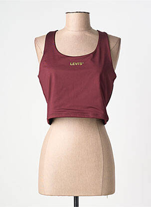 Top elasticitate fără mâneci roșu LEVI'S femeie