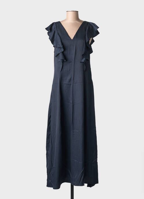 Rochie lungă mâneci scurte mâneci scurte negru B.YOUNG femme