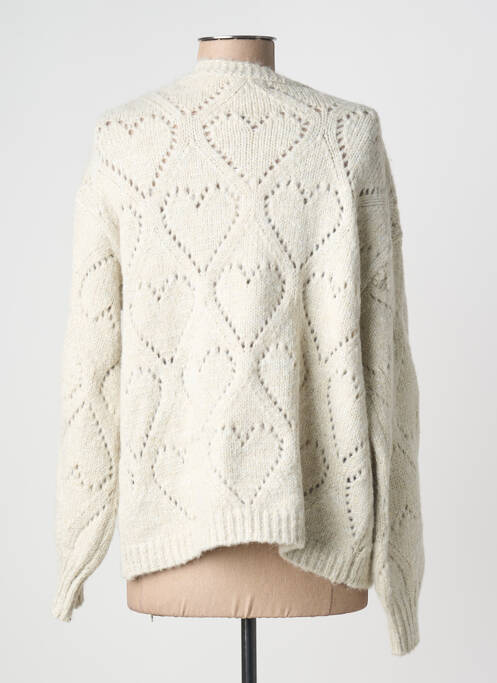 Vestă cu mâneci lungi elasticitate gri MOLLY BRACKEN femme