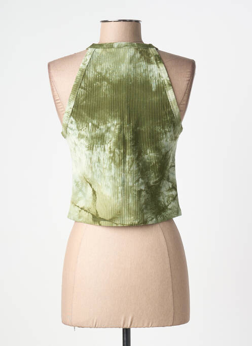 Top elasticitate fără mâneci verde LILI SIDONIO femme