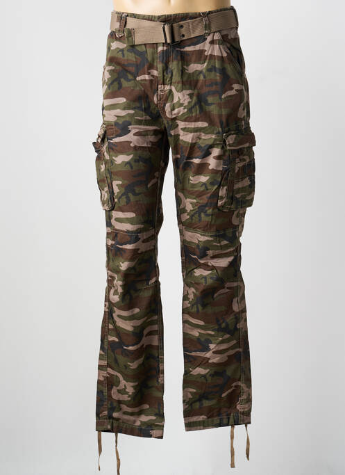 Pantalon drept mărime normală mărime normală verde SCHOTT homme