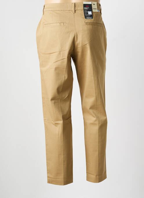 Pantalon chino închidere cu fermoar sub clapetă cu cârlig mărime normală maro LEVIS homme