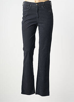 Blugi cu croială slim elasticitate talie înaltă negru KANOPE femme