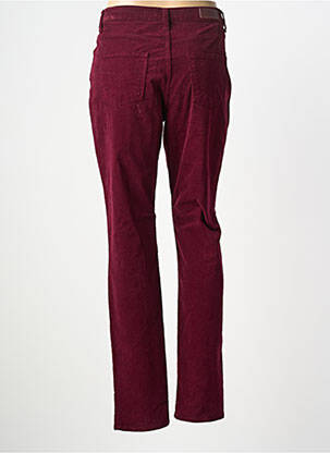 Pantalon slim elasticitate mărime normală roșu LCDN femeie